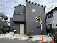 国立市東４丁目太陽光7.04ｋｗ蓄電池14.9ｋｗ・オール電化新築分譲住宅が完成しました。